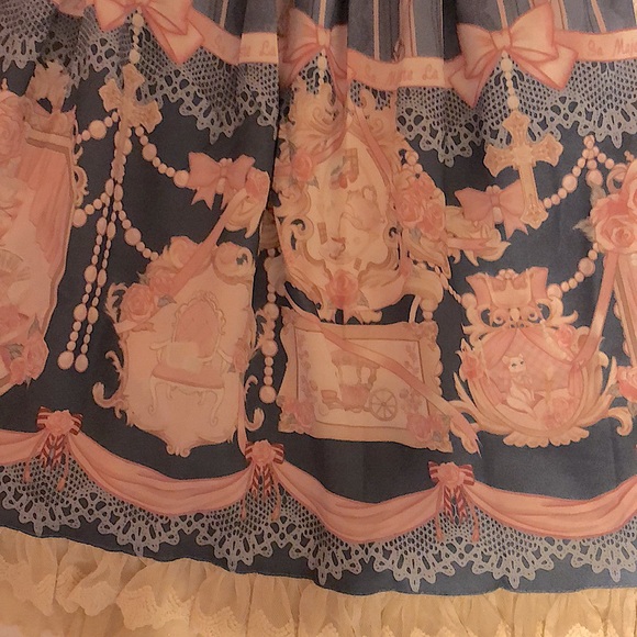 Sa Majeste La Rose Jumper Skirt Dress - Picture 12 of 12